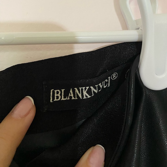 BLANK NYC faux leather pants, size 26 - Picture 2 of 5